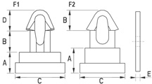 PCB Abstandshalter [100-6]