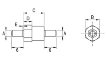 Micro Niedersapnnungs-Isolator [125-1]