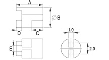 LED Abstandhalter [203-1]