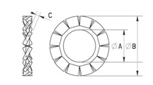 Sicherungsscheibe Metall [344-m]